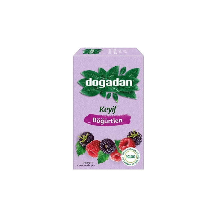 Doğadan Böğürtlen 18'li Paket 12'li Koli resmi