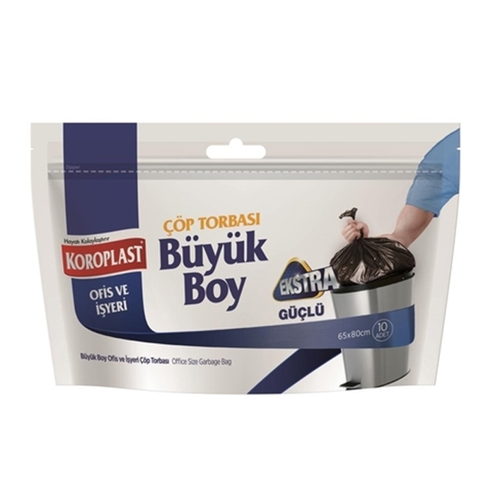 Koroplast Extra Güçlü Büyük 65*80cm 10'lu 25 Rulo resmi