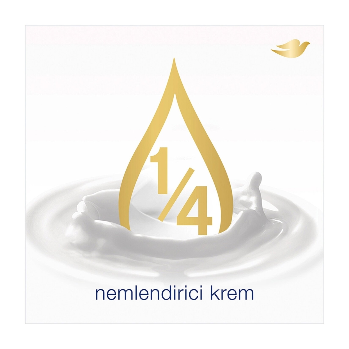 Dove Nemlendirici Sıvı Sabun Caring 1/4 Nemlendirici Krem Etkili 450 ml 12'li Koli resmi