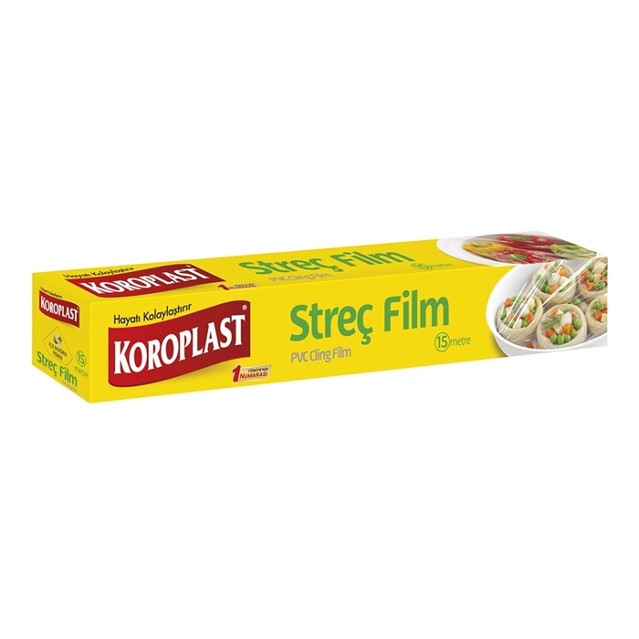 Koroplast Streç Film 30cmx15 mt*24 Adet resmi