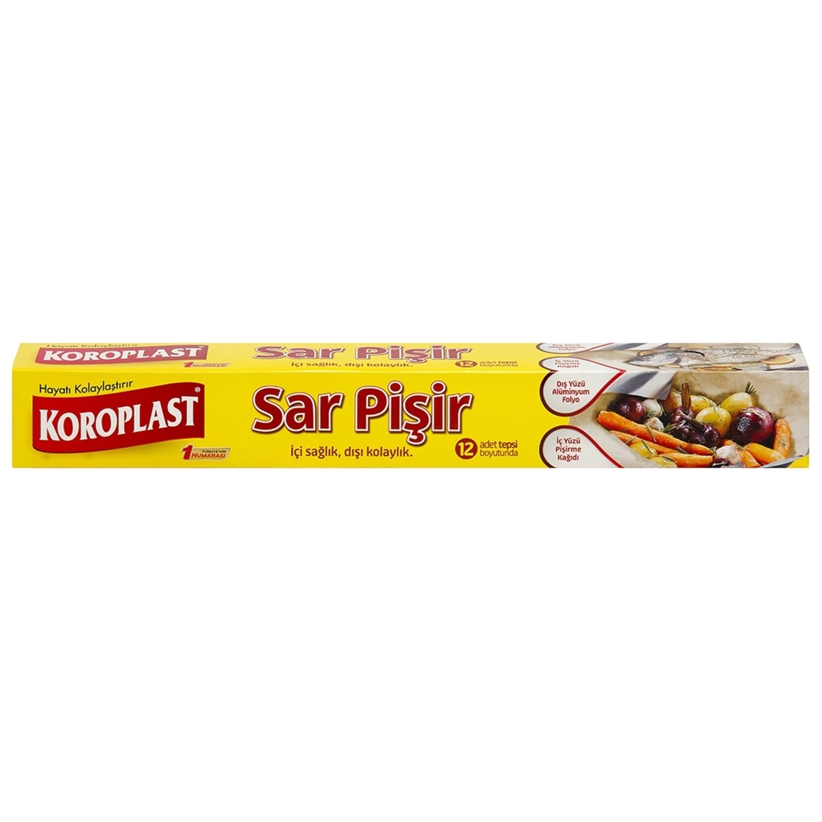 Koroplast Sar Pişir 12 Yaprak 12 Paket resmi