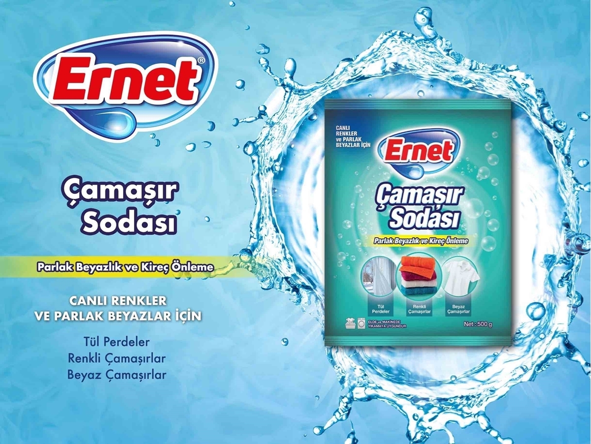 Ernet Çamaşır Sodası 500 Gr 20 Paket resmi