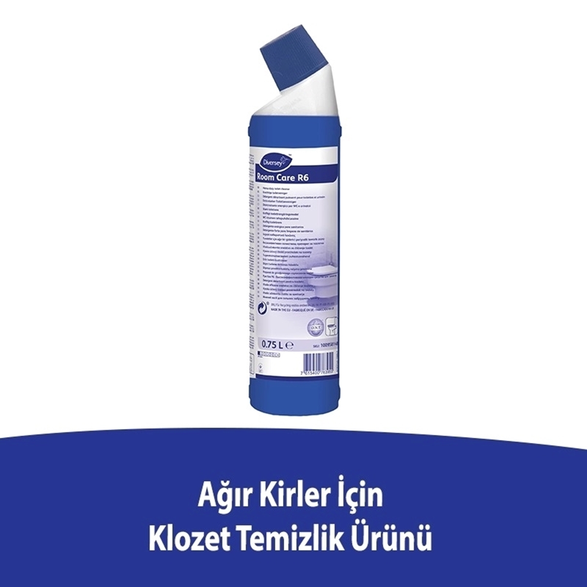 Diversey Taski Room Care R6 Klozet Temizleyici 750 ML resmi