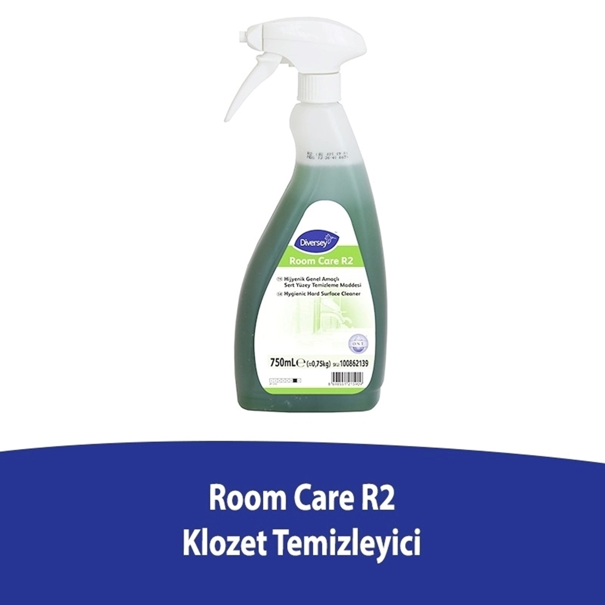 Diversey Taski Room Care R2 Genel Yüzey Temizleyici 750 ML resmi