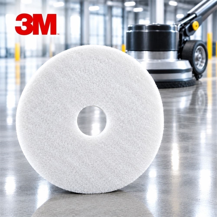 3M™ Scotch-Brite™ Beyaz Yer Pedi 35 cm 5adet/Koli resmi